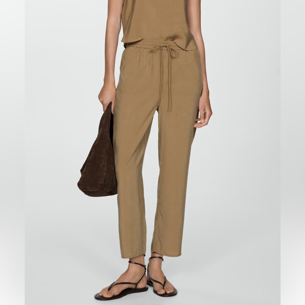 NWT - Mango Modal Straight Fit Trousers